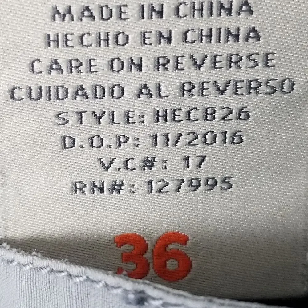 Hawke & Co‎ Shorts Mens 36 Gray Cargo Outdoor Lightweight Ripstop Pockets Nylon